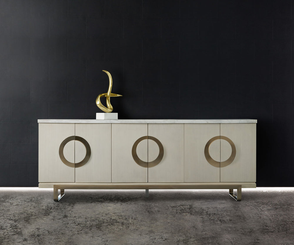 Melange - Noelle Credenza - Beige