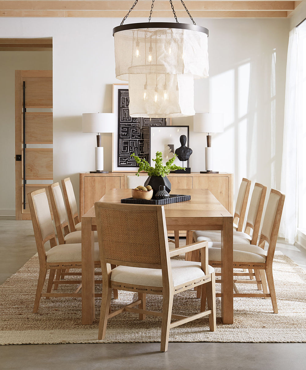 Retreat - Cane Back Arm Chair (Set of 2) - Beige