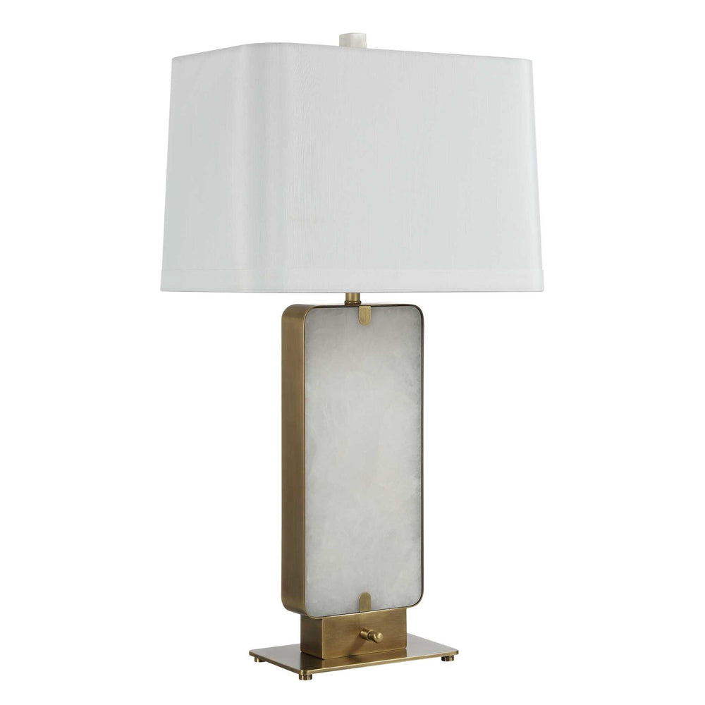 Wrapped In Light - Table Lamp - Gold / White