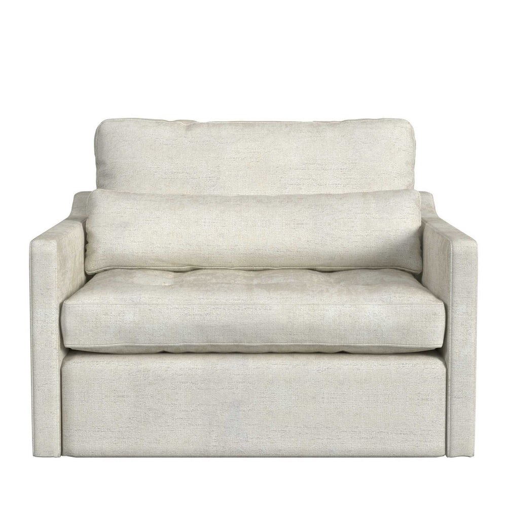 Slope - Tufted Swivel Chair-And-A-Half