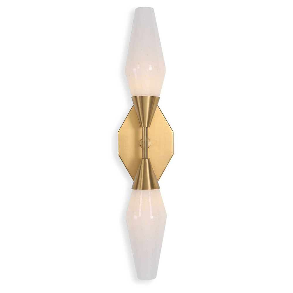 Agapanthus - 2 Light Sconce - Brass