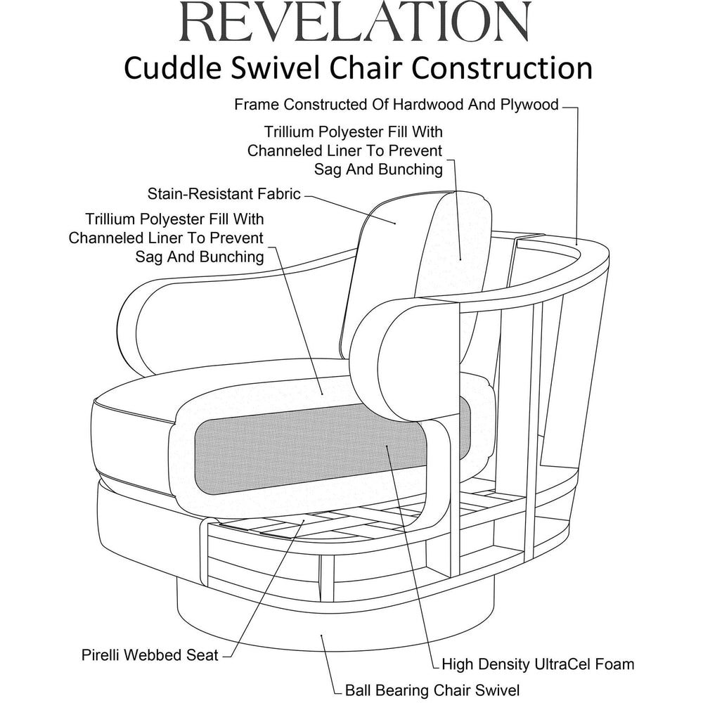 Cuddle - Swivel Chair