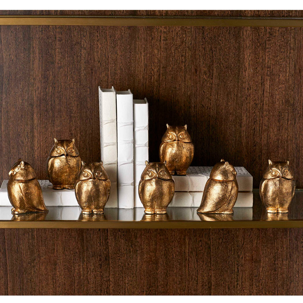 Screech Owl - Box - Gold