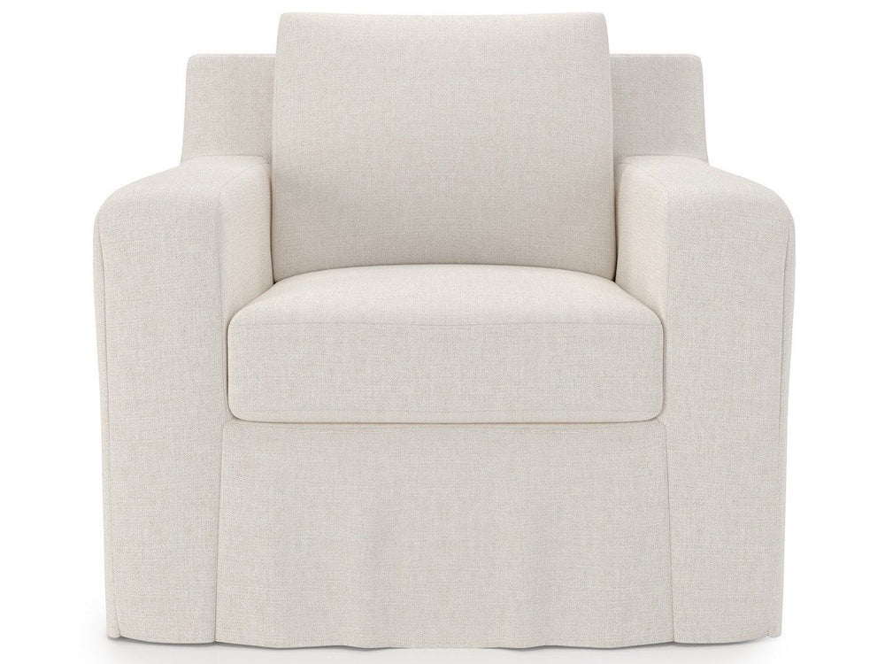 Ryman - Slipcover Swivel Chair, Special Order - White