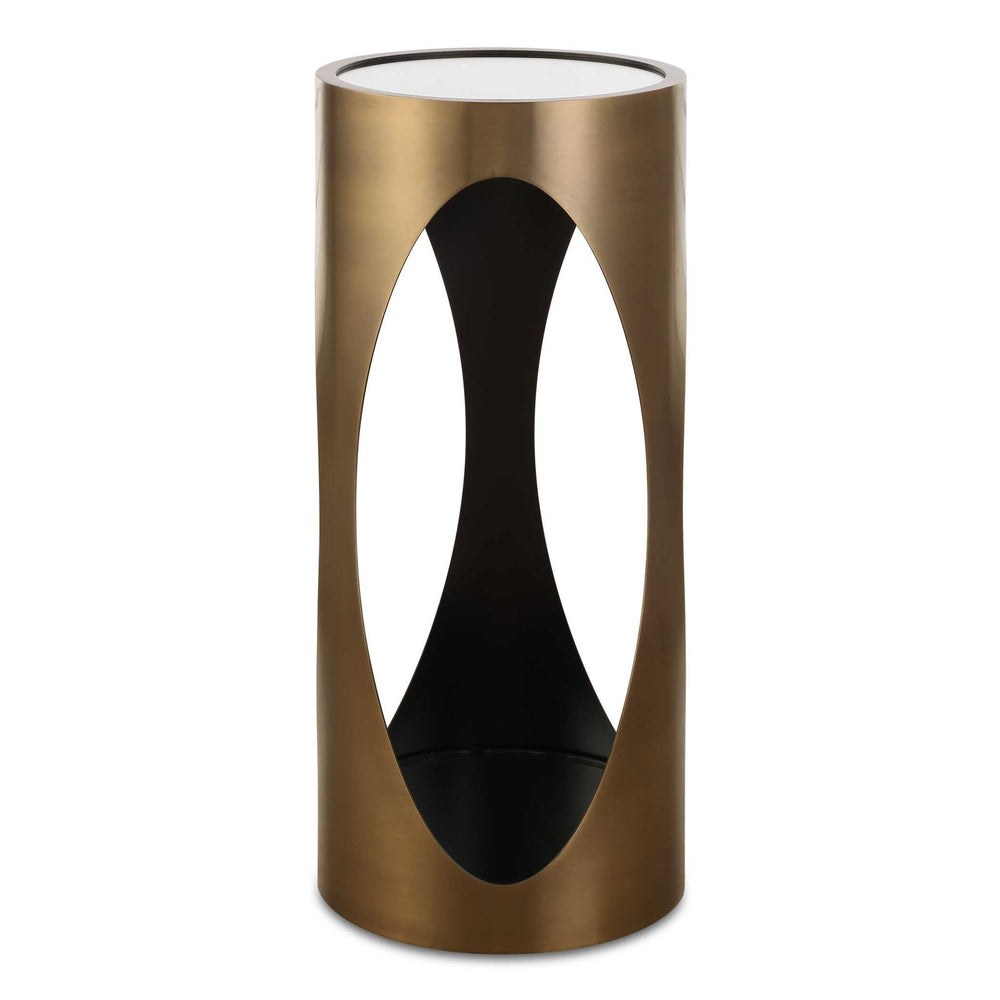 Achilles - Brass Drink Table