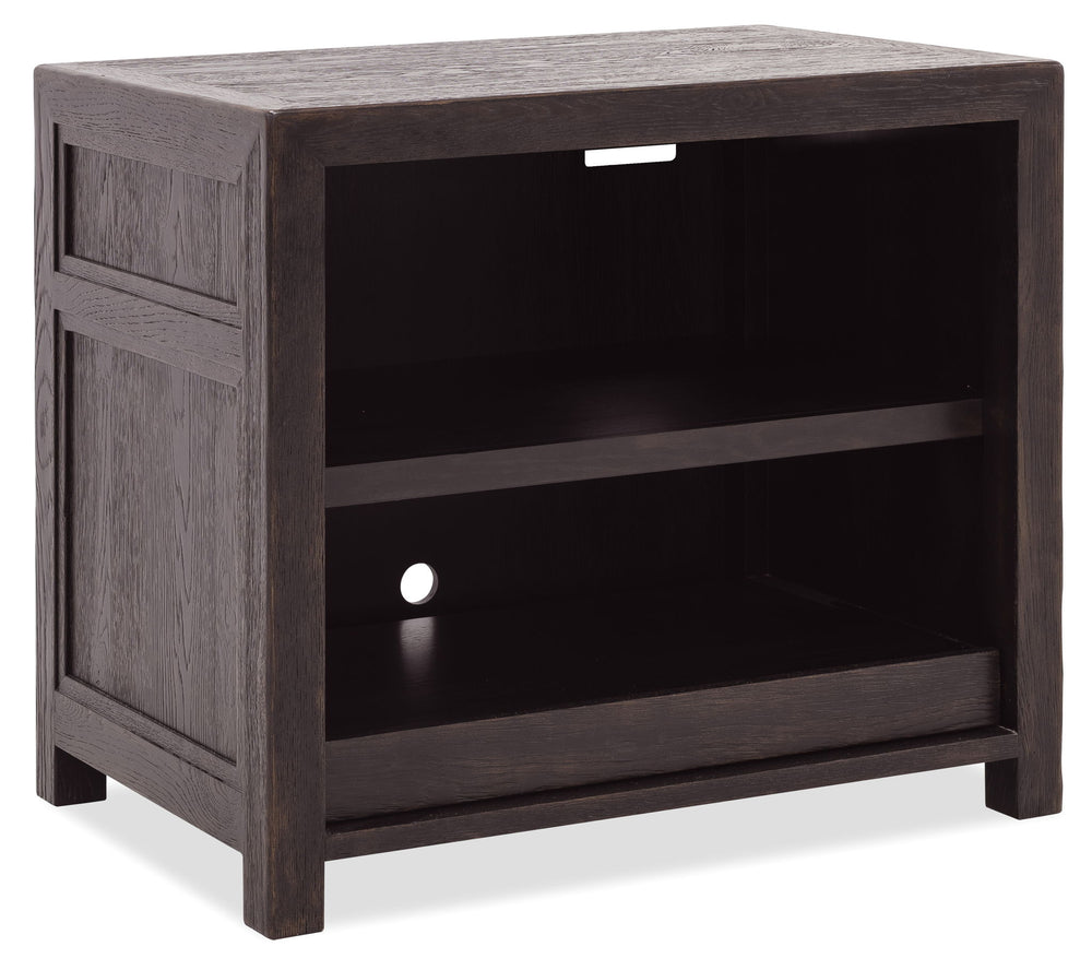 Driftwood - Open Shelf Cabinet
