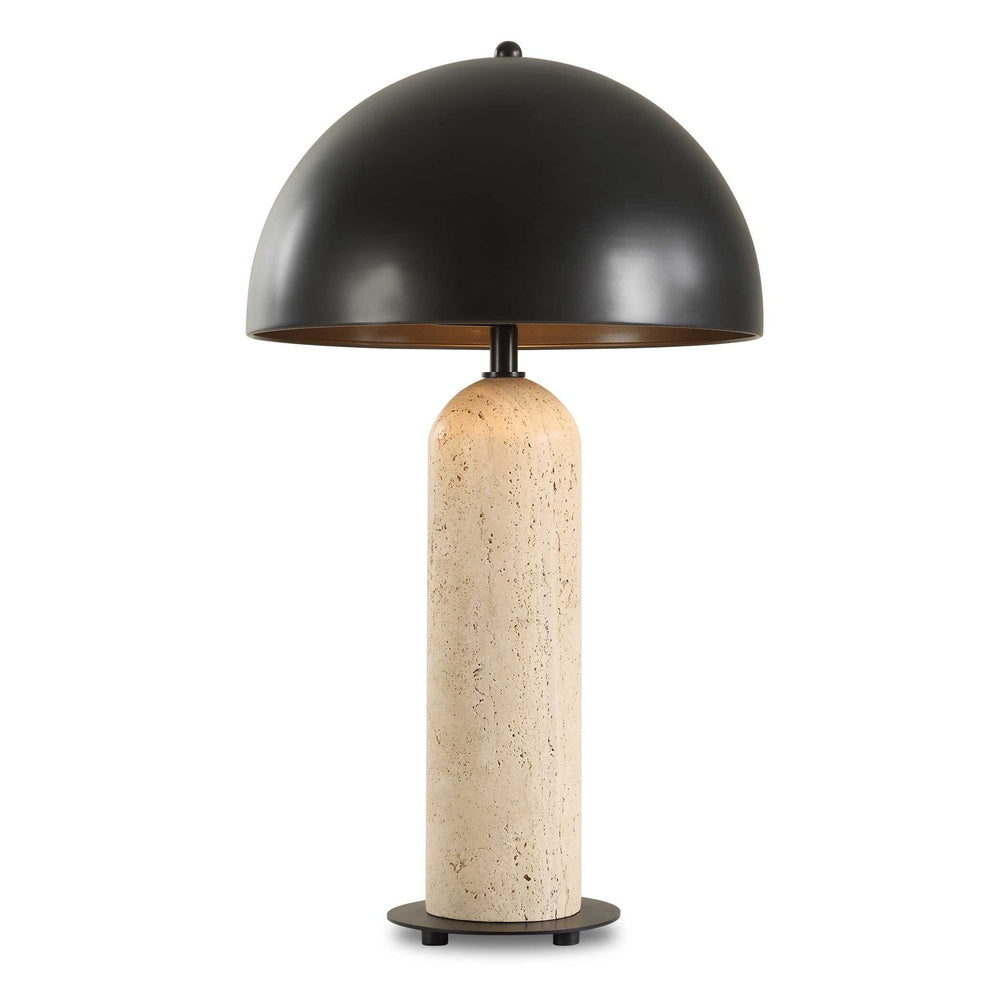 Tanaka - Indoor-Outdoor Table Lamp - Black / Beige