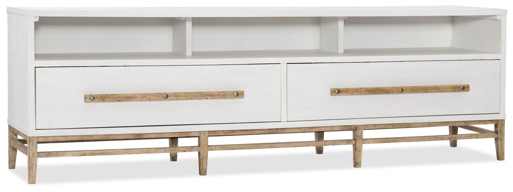Urban Elevation - Low Entertainment Console - White