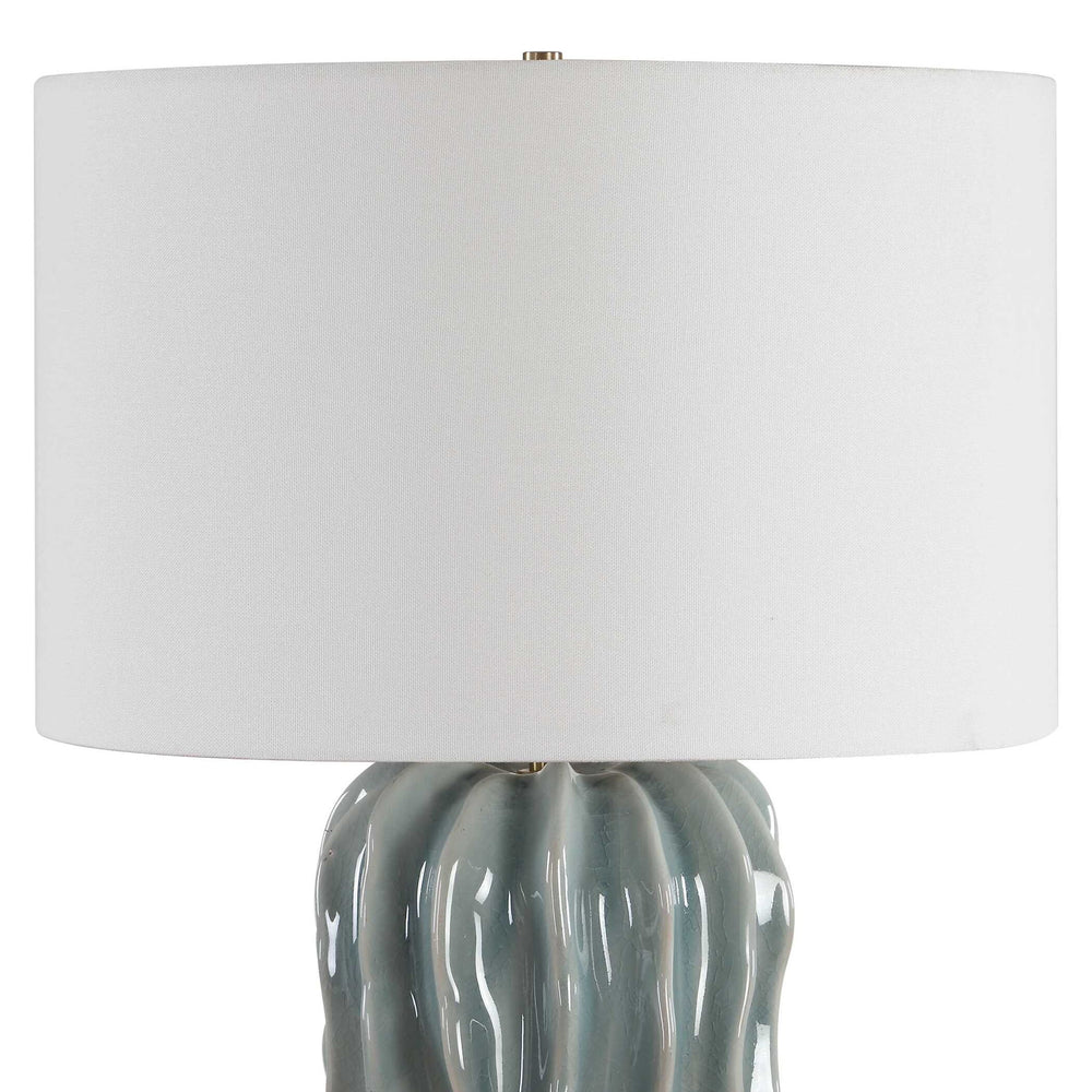 Niese - Glaze Table Lamp - Light Blue