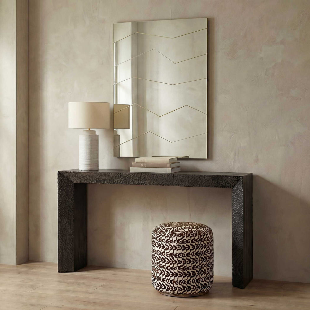 Fracture - Segmented Panel Mirror - Gold