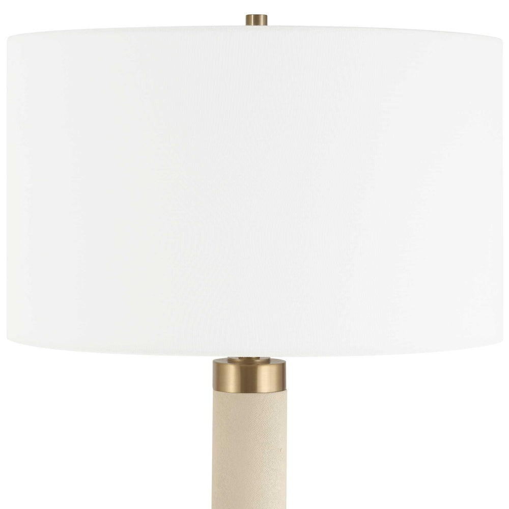 Wessex - Floor Lamp - Gold / White