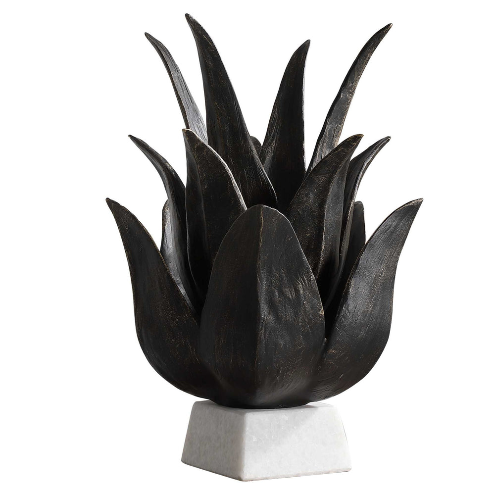Artichoke - Sculpture - Black / White