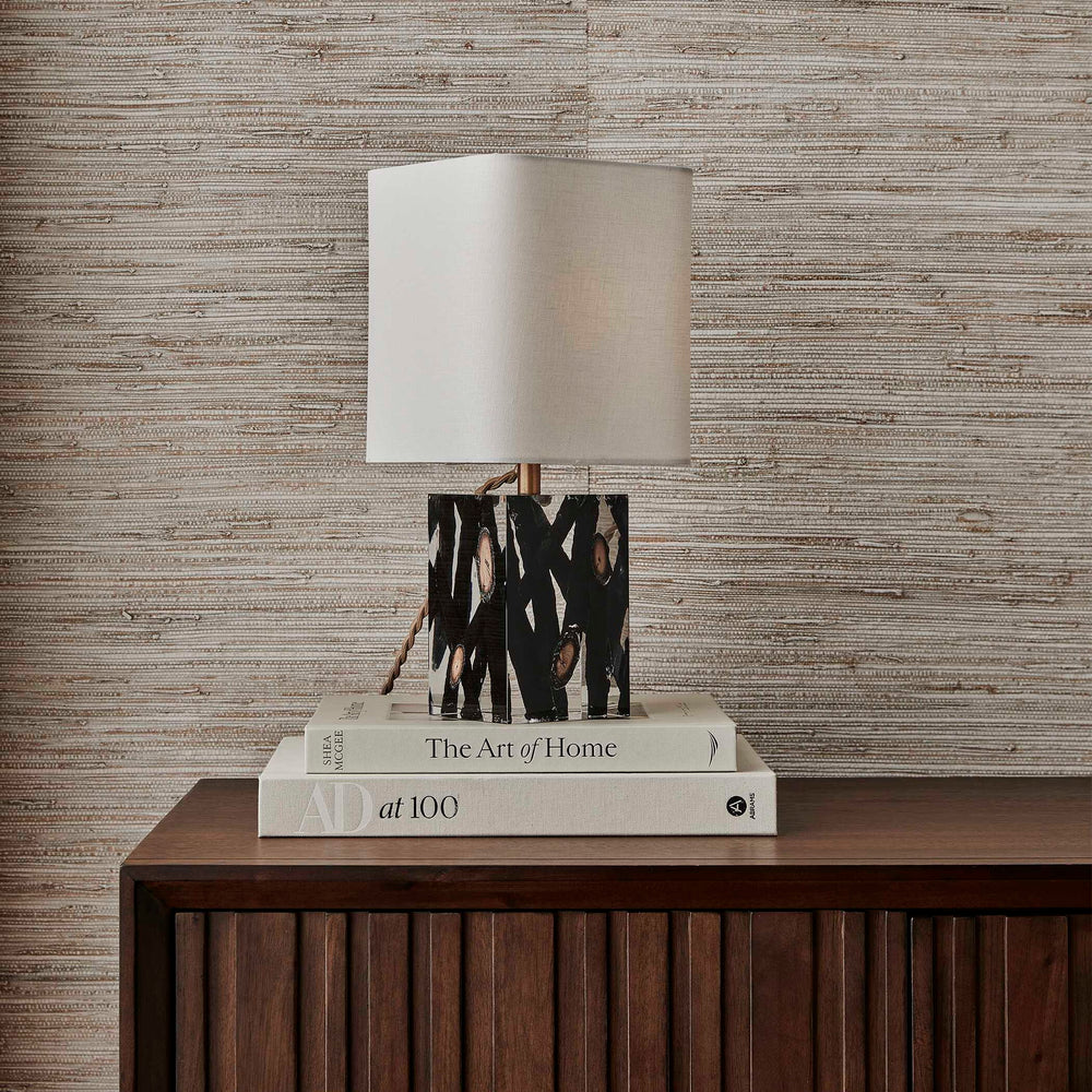 Stick With It - Mini Lamp - Black / White