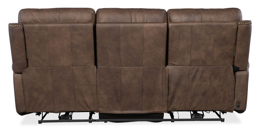 MS - Duncan Power Sofa With Power Headrest & Lumbar
