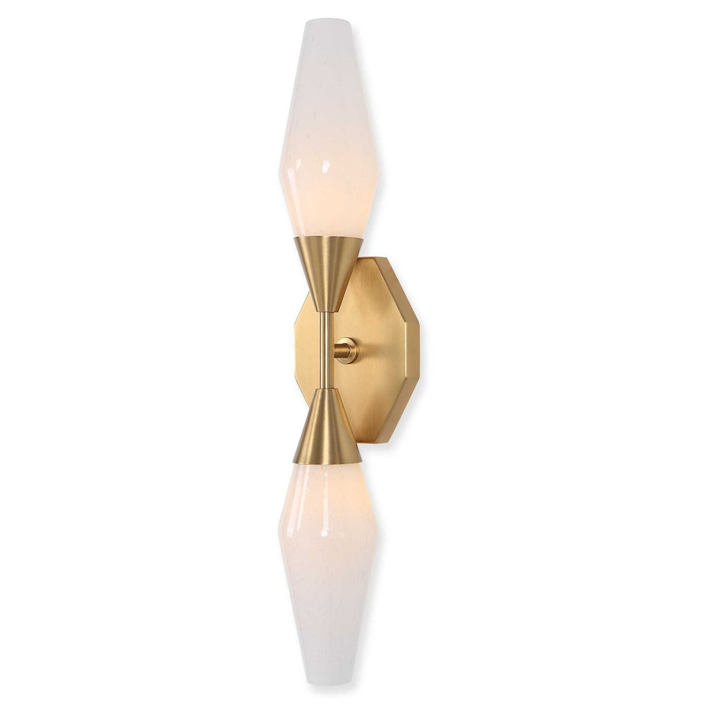 Agapanthus - 2 Light Sconce - Brass