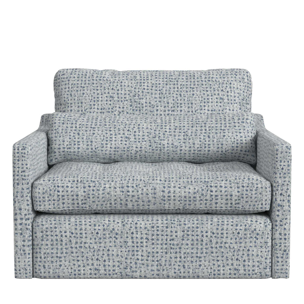 Slope - Tufted Swivel Chair-And-A-Half