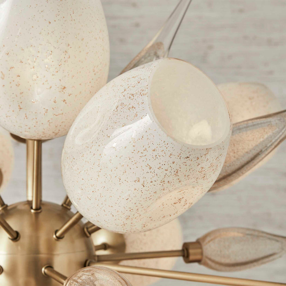Casanova - Pendant - Bright Brass / White