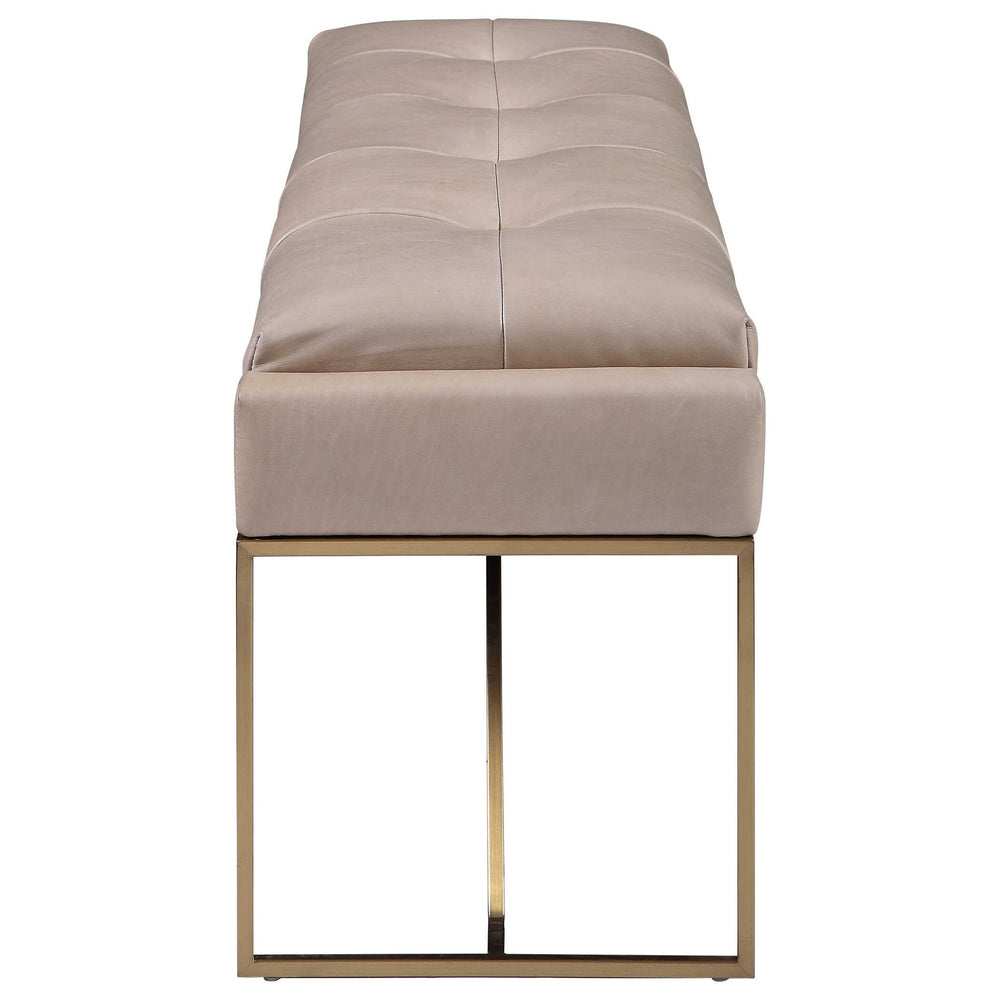 Trestle - Bench - Brass / White