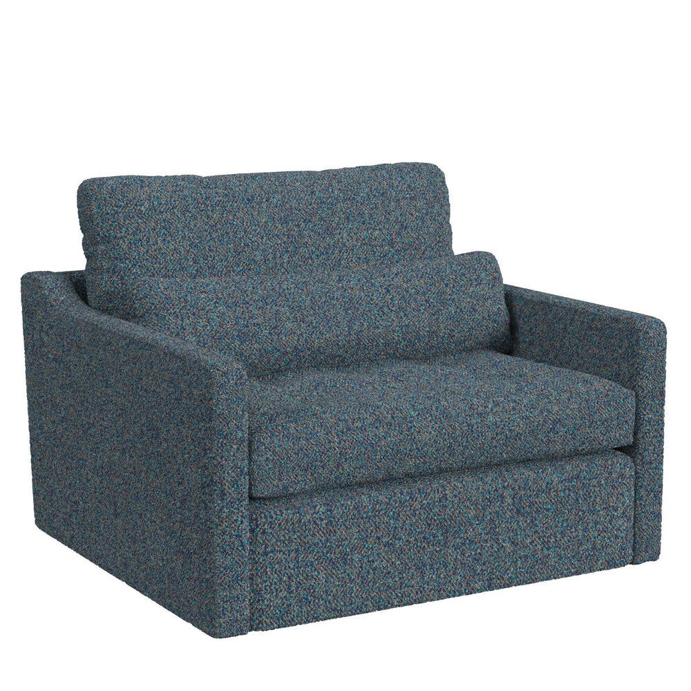 Slope - Tufted Swivel Chair-And-A-Half
