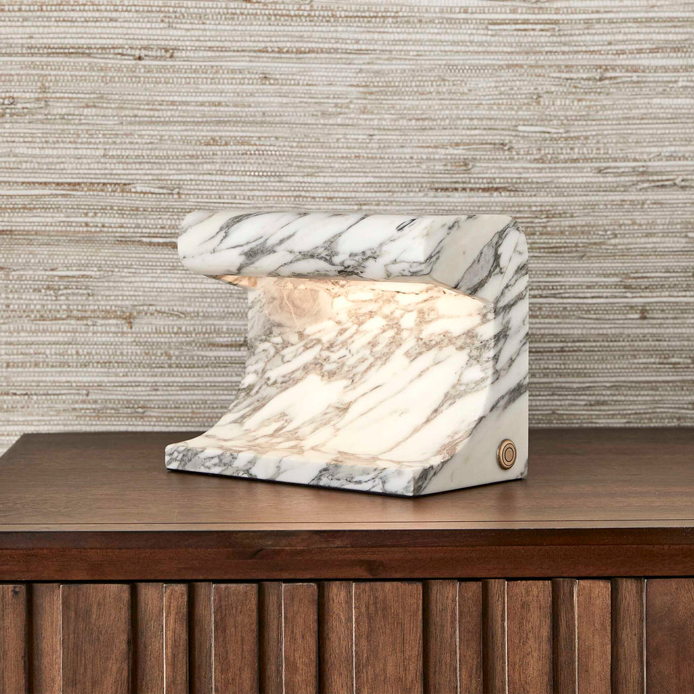 Carved Beam - Rechargeable Marble Mini Lamp