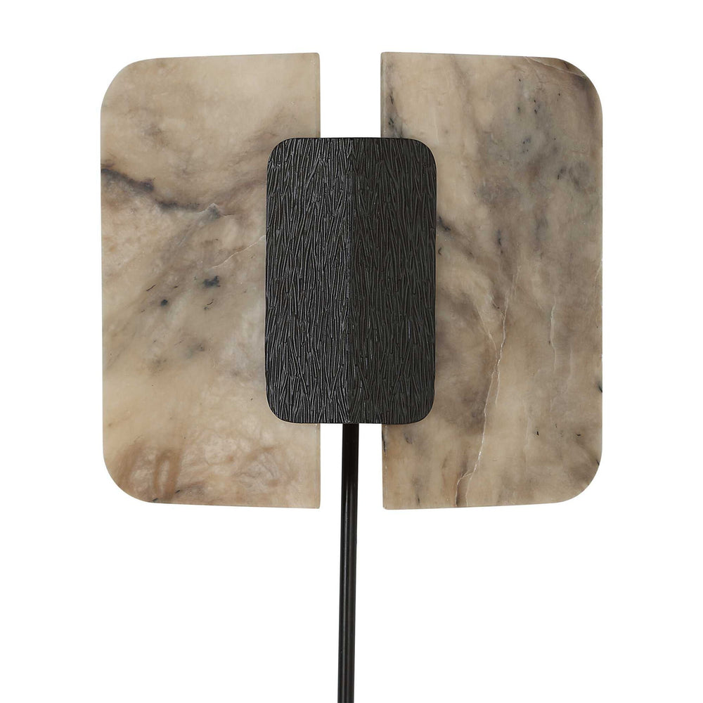 Open Book - Sconce - Dark Bronze / Beige