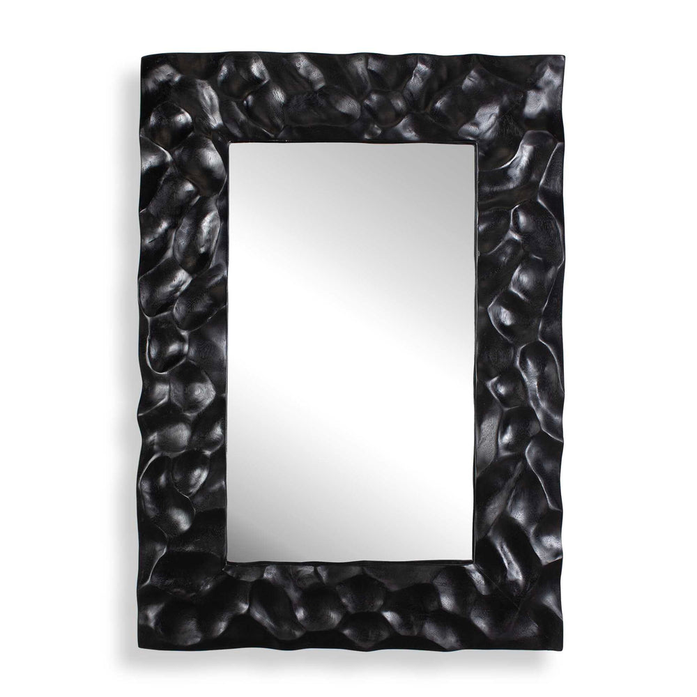 Malosi - Carved Mirror - Black