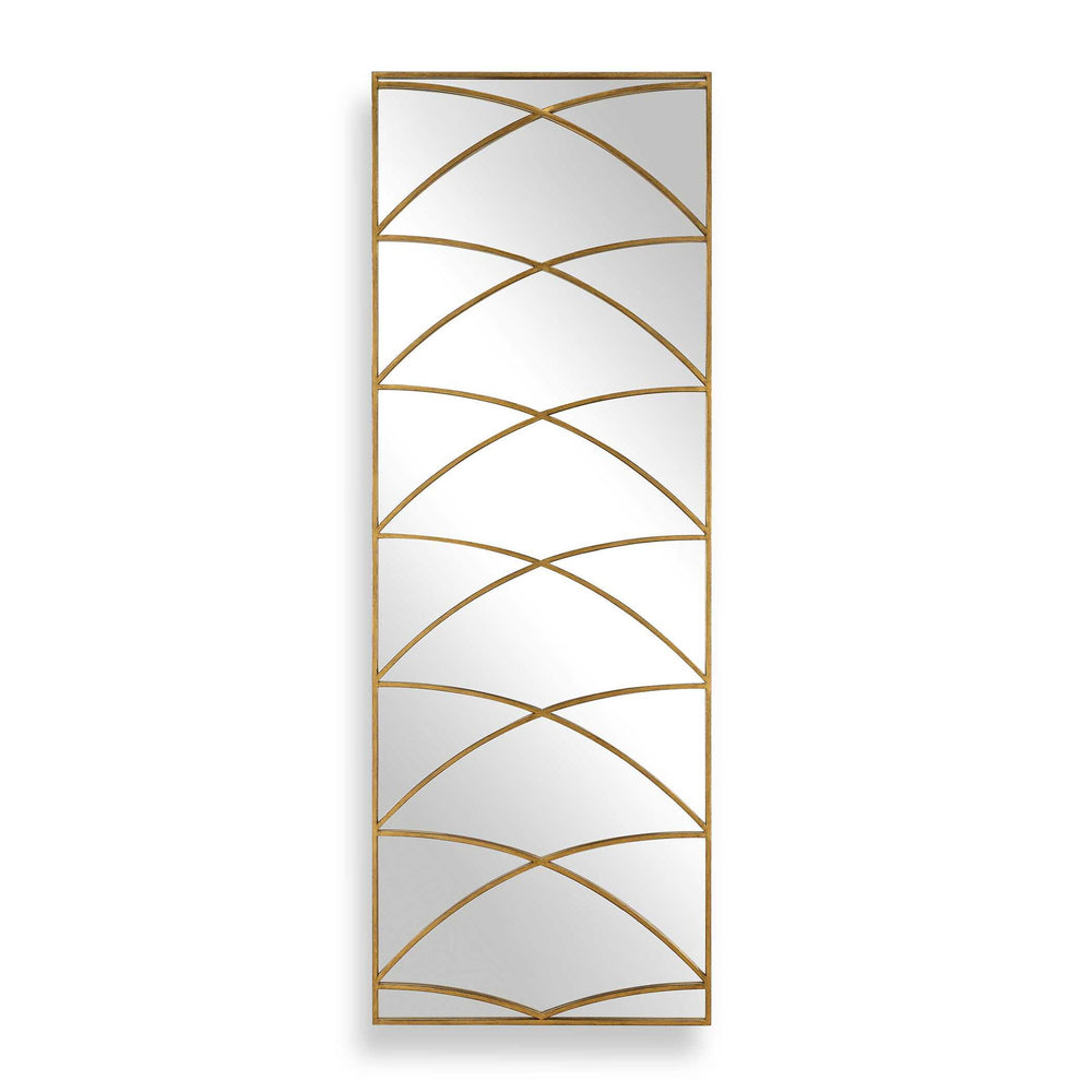 Crossed Up - Full Length Mirror - Gold