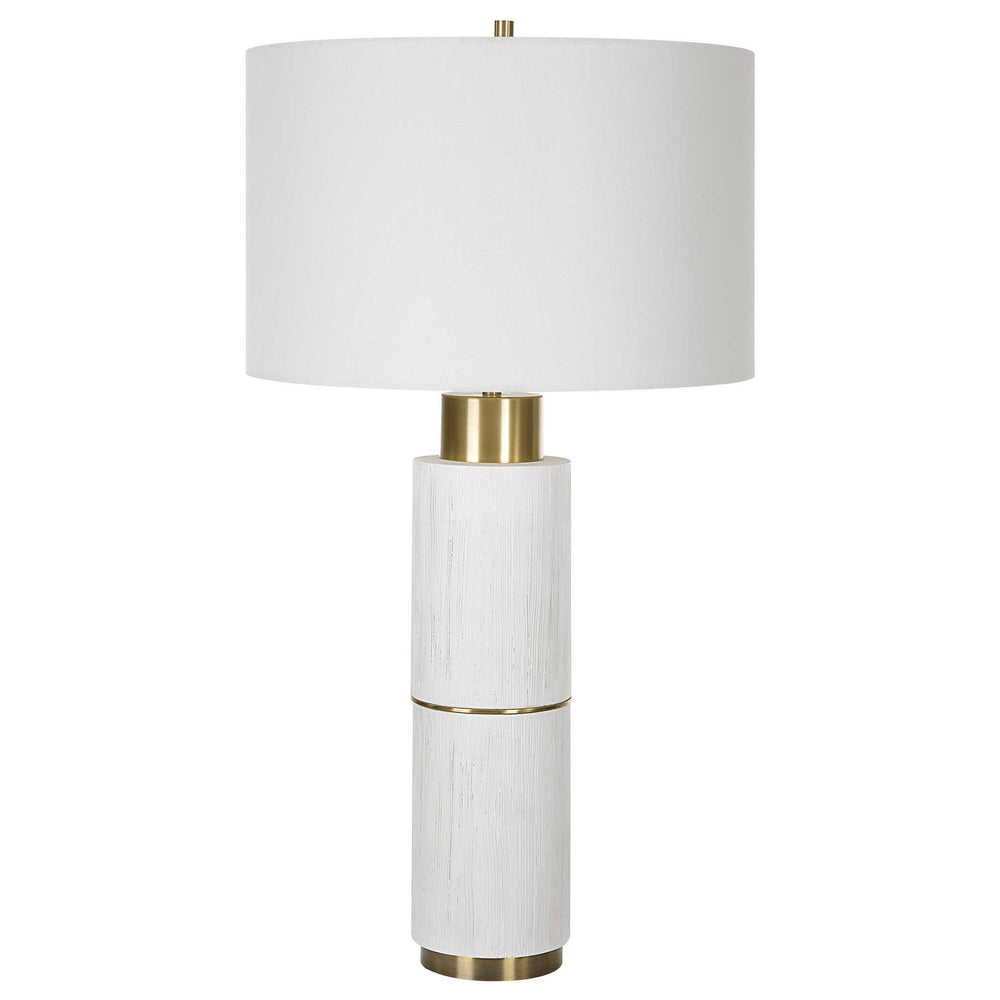 Ruse - Whitewashed Table Lamp
