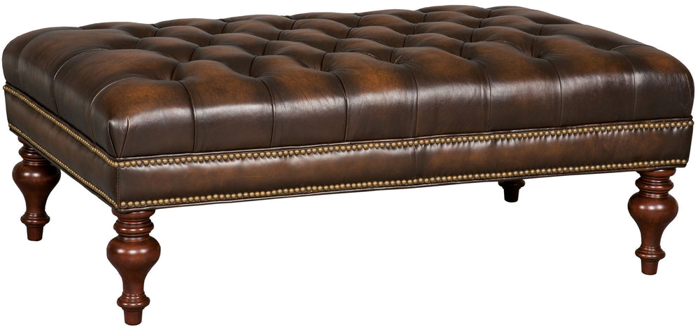 CO - Kingley Cocktail Ottoman - Dark Brown