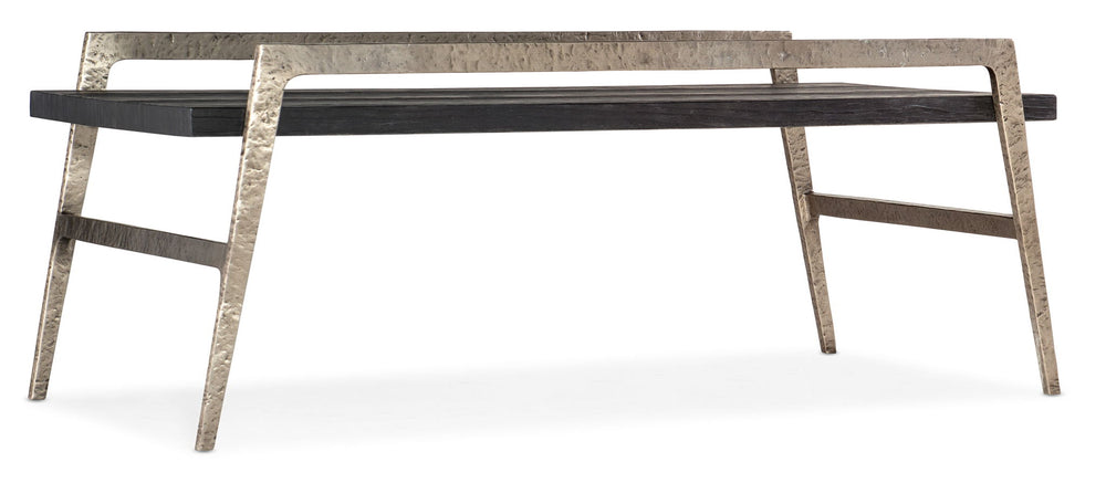 Chapman - Shou Sugi Ban Rectangle Cocktail Table - Black