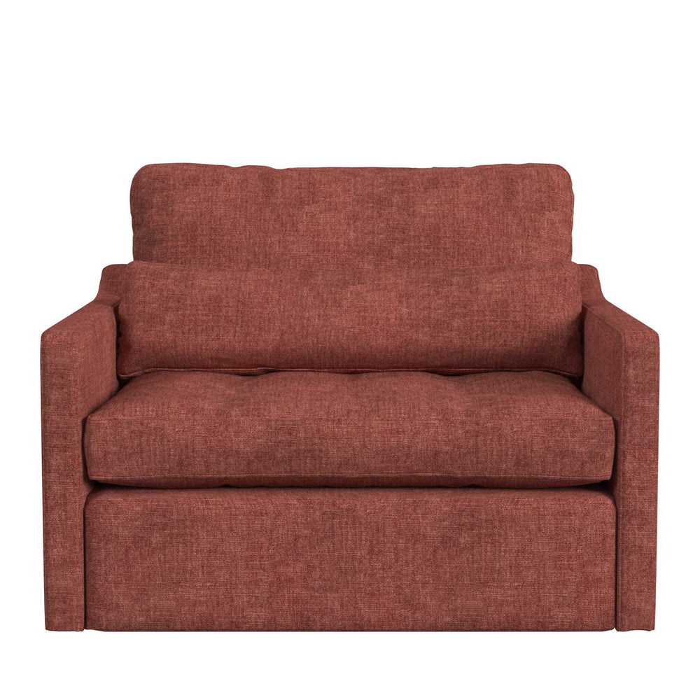 Slope - Tufted Swivel Chair-And-A-Half