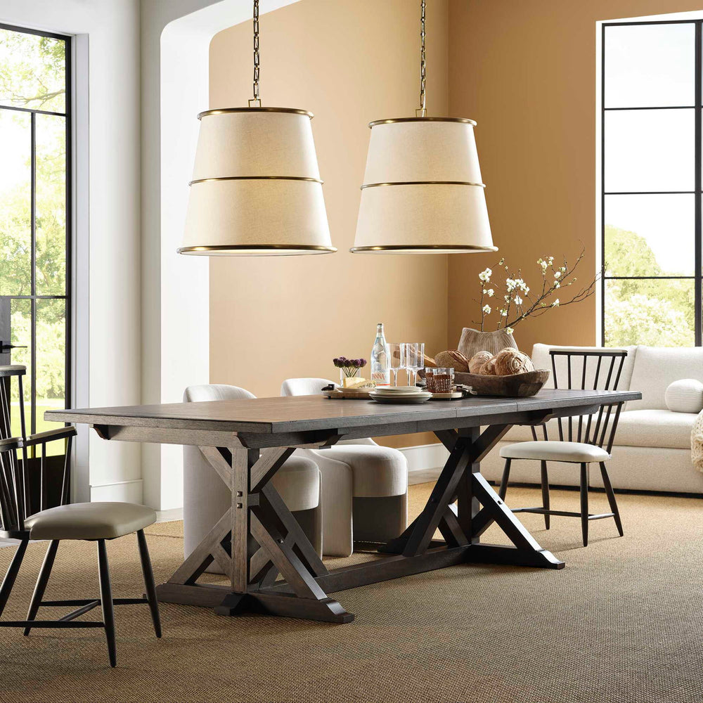 Low Country - Extension Dining Table - Brown / Woodtone