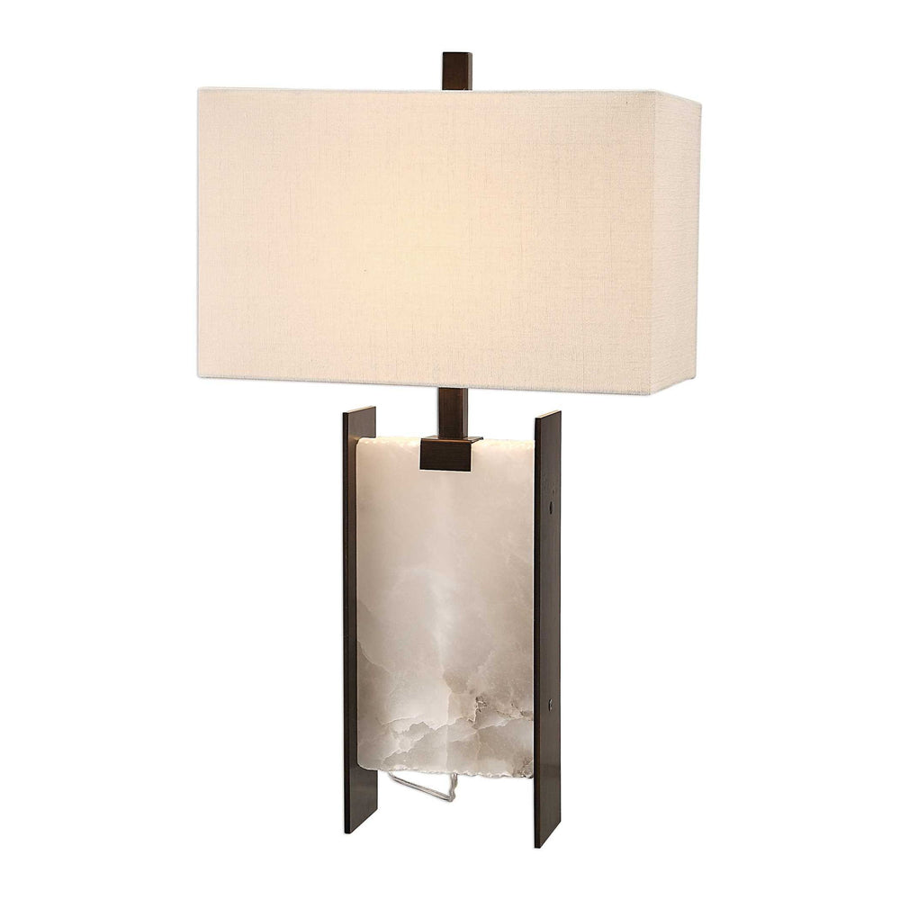 Mackena - Table Lamp - Bronze / White