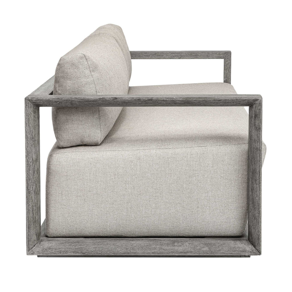 Remsen - Outdoor Sofa - Weathered Gray / Dove