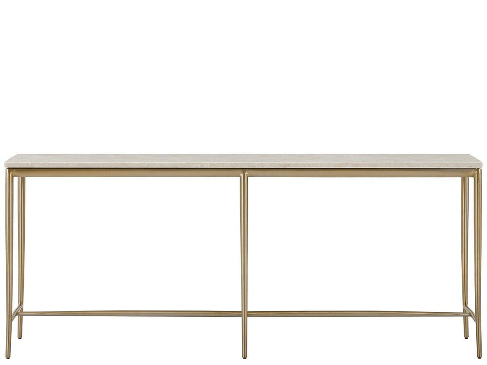 Velora - Amalfi Console - Beige / Desert Gold