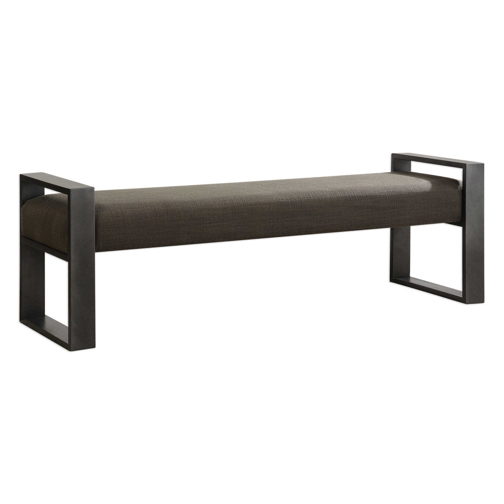 Kenway - Accent Bench - Black / Gray