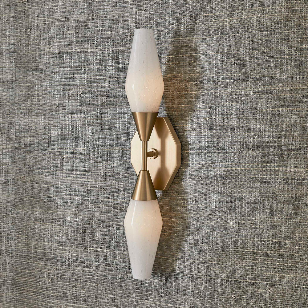 Agapanthus - 2 Light Sconce - Brass