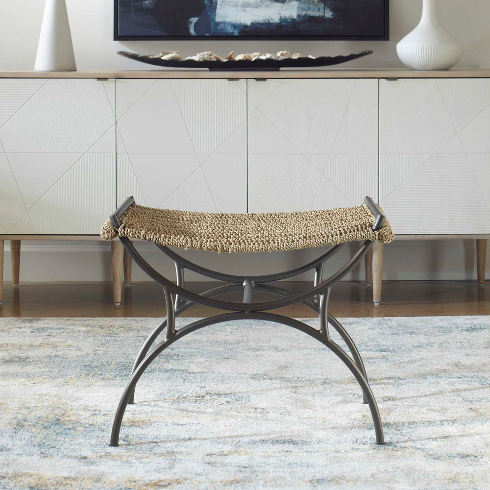 Playa - Seagrass Small Bench - Black