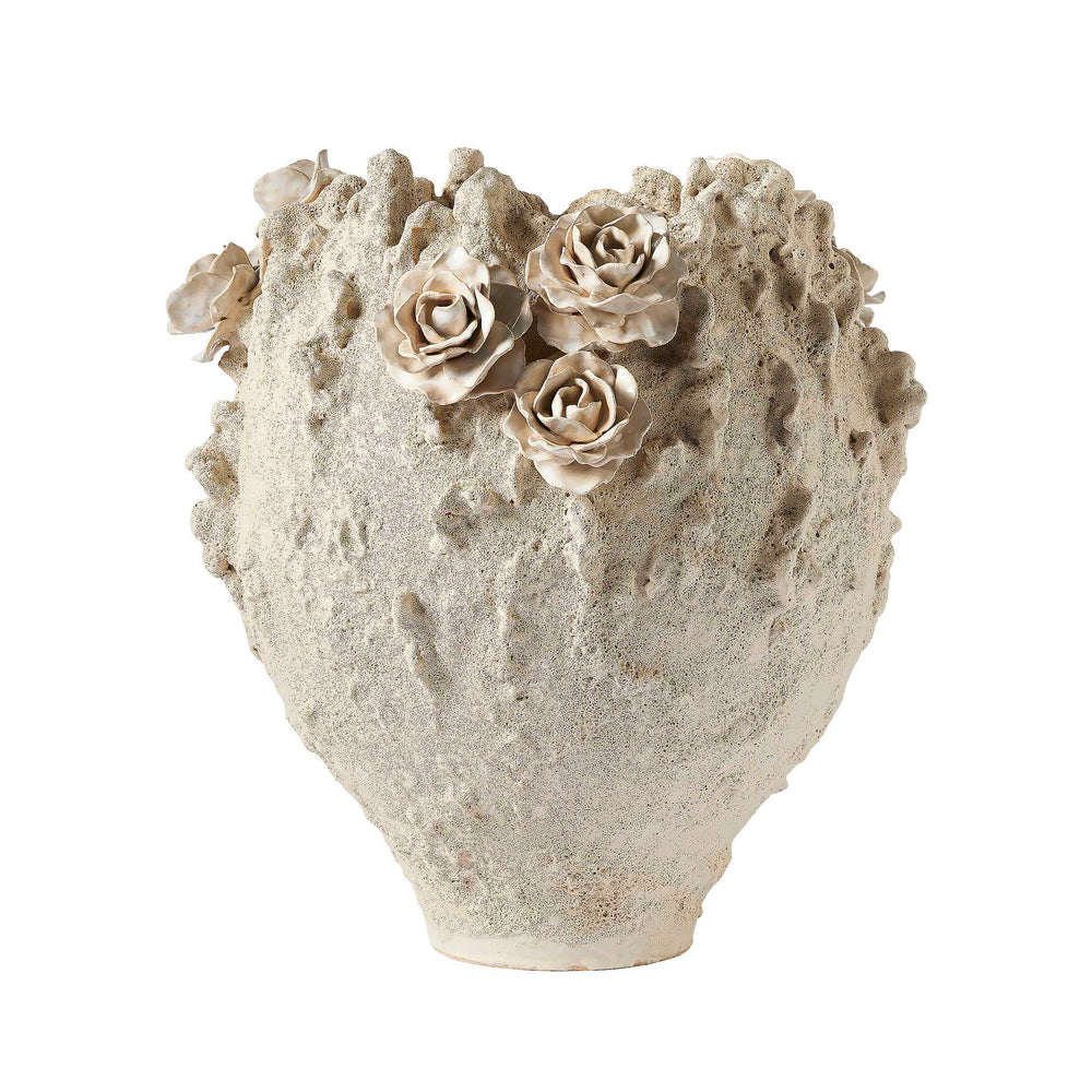 Lava Rose - Vase - Beige
