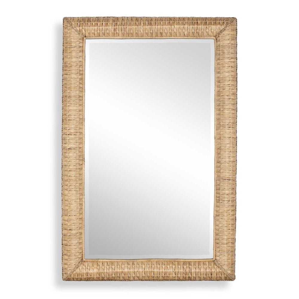 Twisted Seagrass - Large Mirror - Woodtone