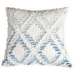 Fringe Element - Pillow - Ombre Blue