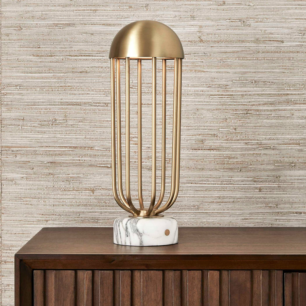 Golden Carousel - Rechargeable Mini Lamp - Bright Brass