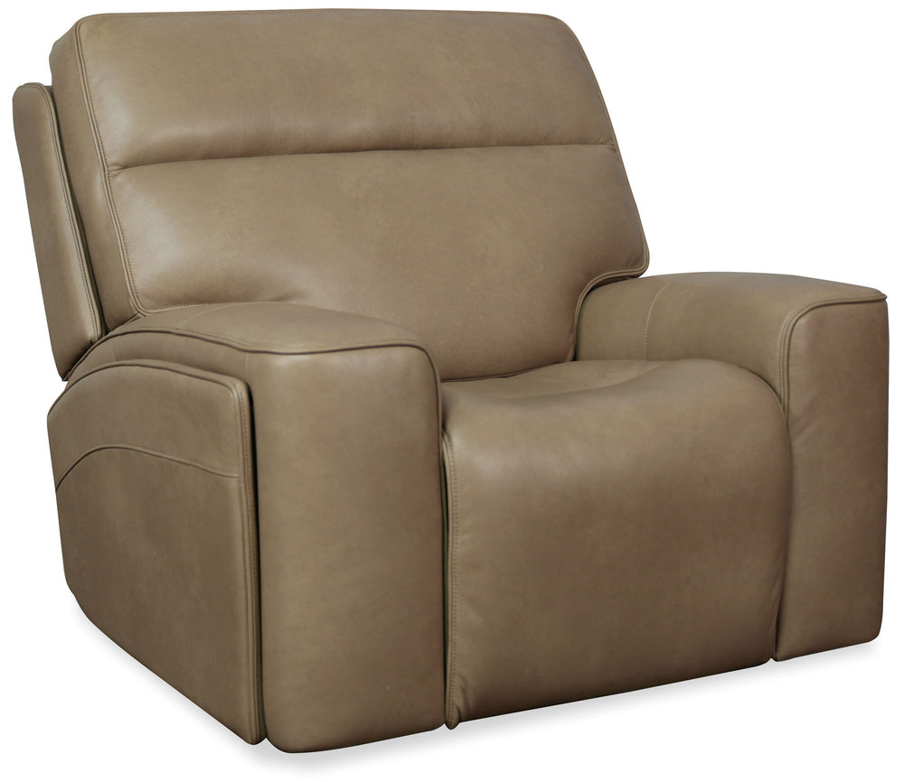 MS - Riverton Power Gliding Recliner With Power Headrest And Lumbar