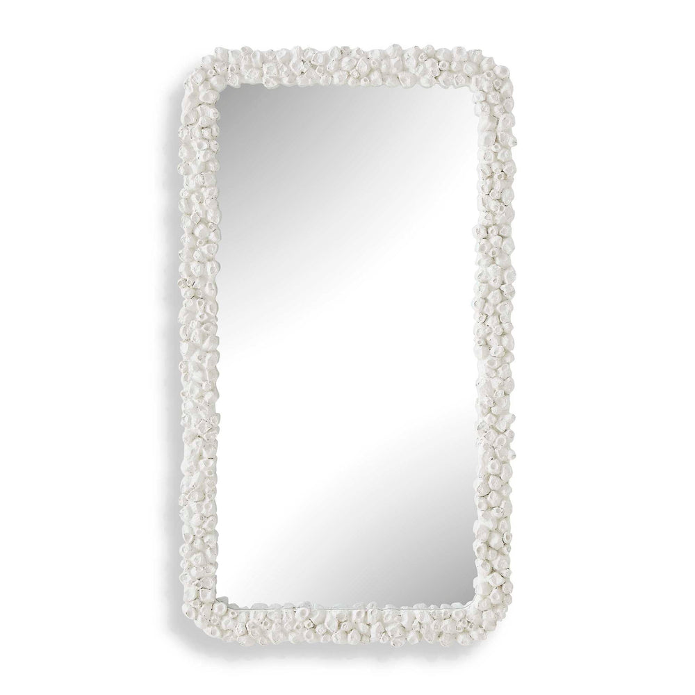 Barnacle - Rectangular Mirror - White