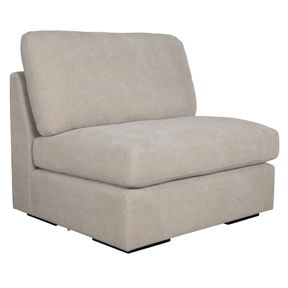 Refuge - Armless Sand Sofa