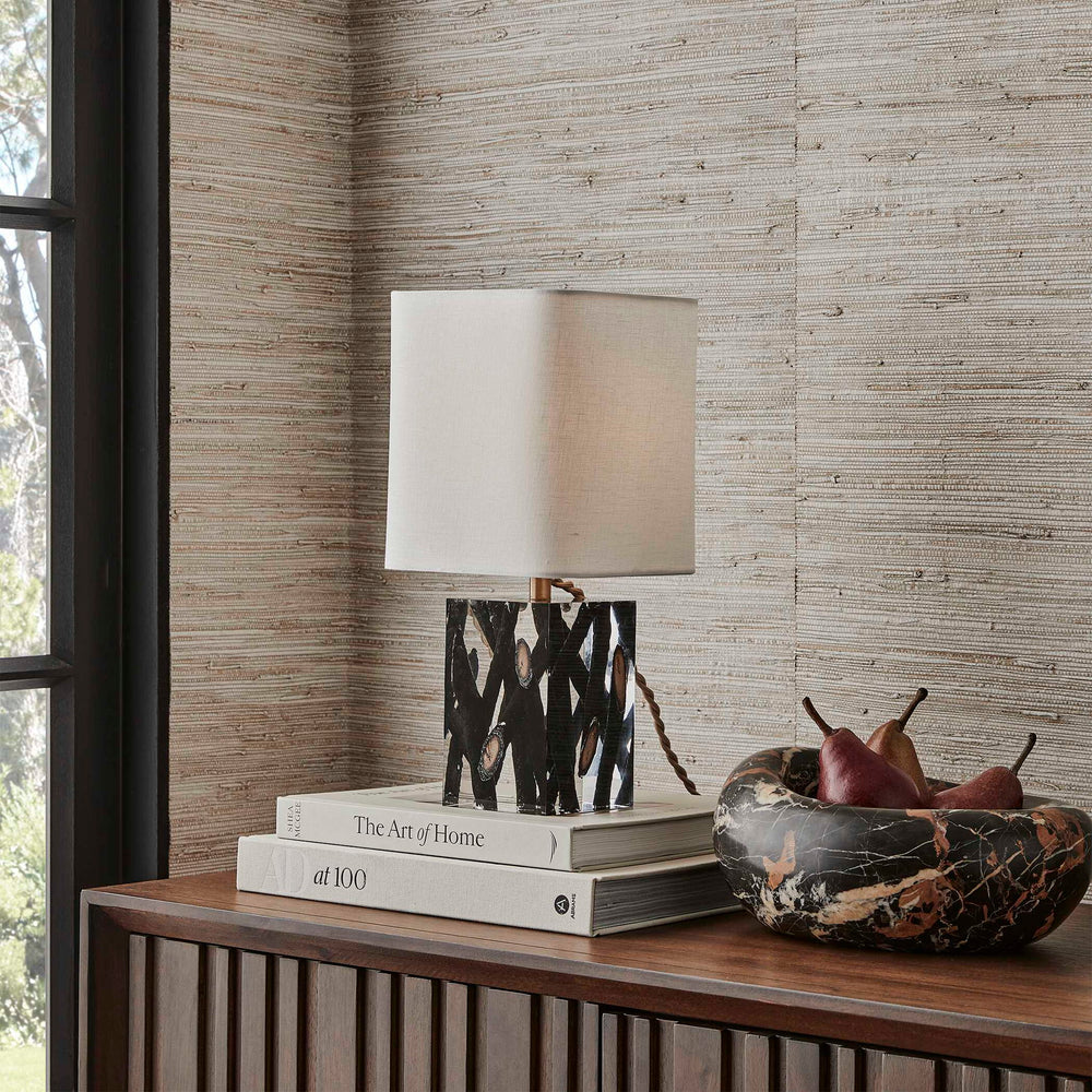 Stick With It - Mini Lamp - Black / White