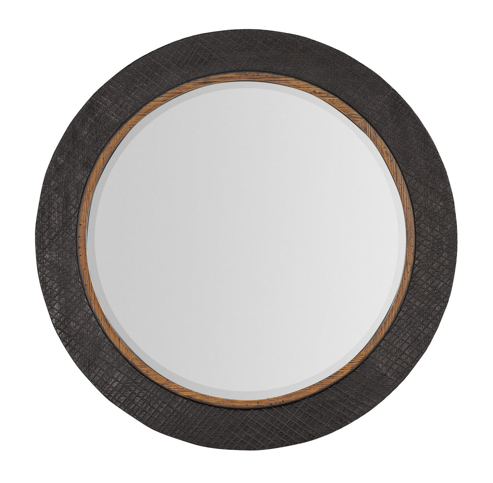 Big Sky - Round Accent Mirror - Dark Gray