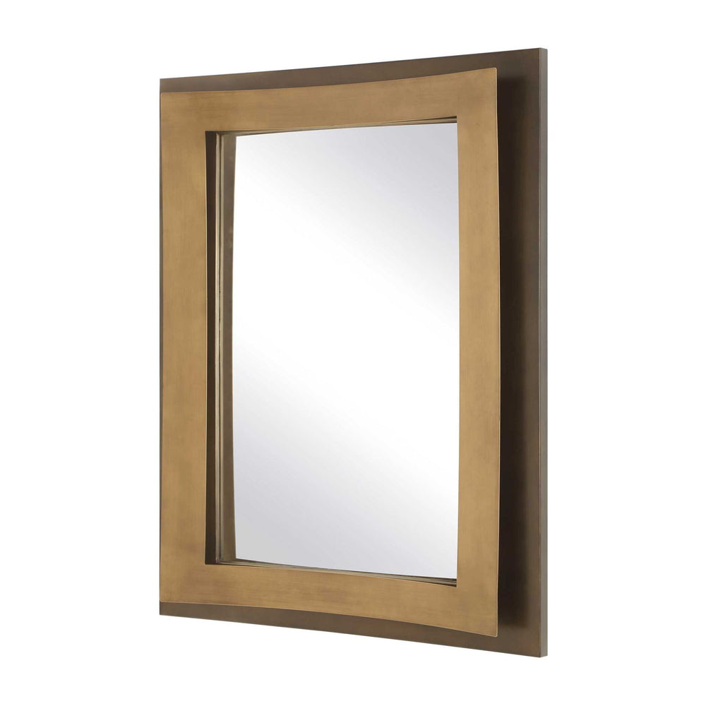 Around The Bend - Mirror - Golden Bronze