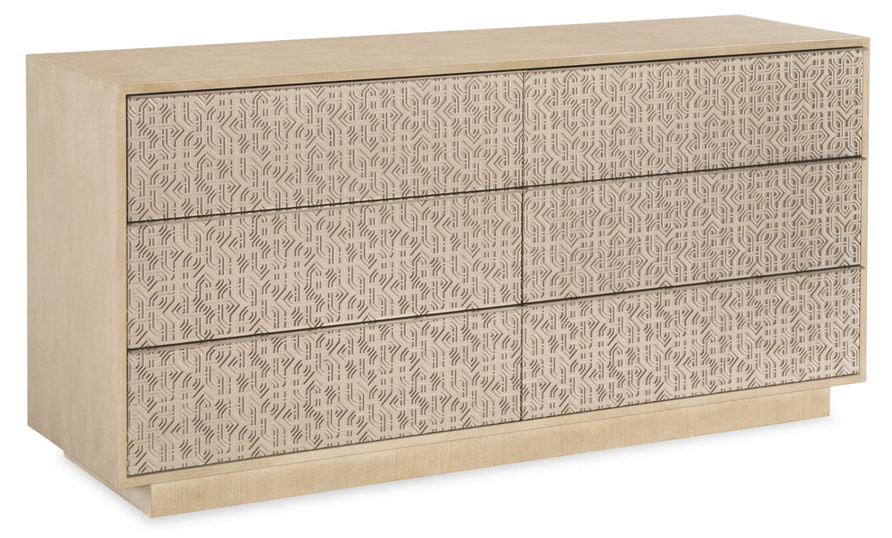 Geometry - Dresser - Polished Limestone