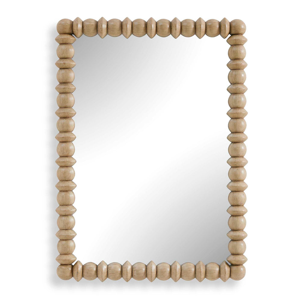 Harriet - Spindle Mirror - Warm Ivory